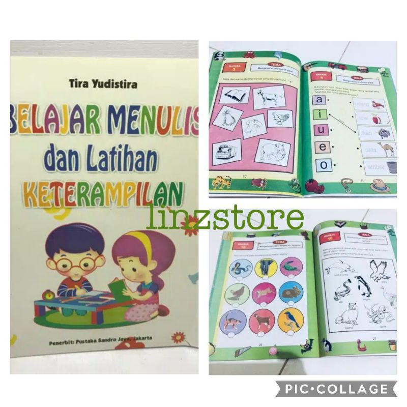 12142020 download gratis buku latihan meningkatkan keterampilan menggunting dan menempel gambar untuk anak anak paud tk dan sd. Beli Buku Belajar Menulis Dan Latihan Keterampilan Untuk Anak Tk Sd Kelas 1 Seetracker Indonesia