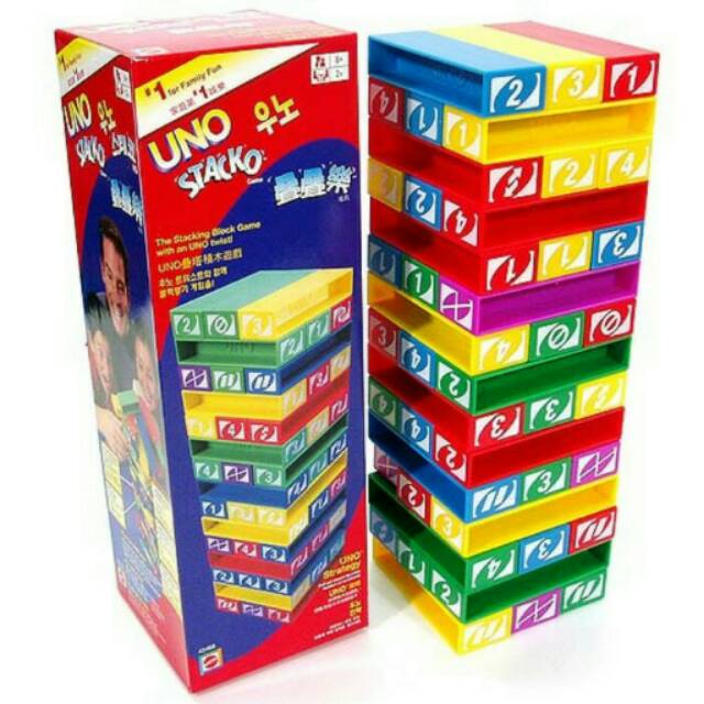 Beli produk uno stacko uno balok berkualitas dengan harga murah dari berbagai pelapak di indonesia. Mainan Uno Stacko Balok Susun Murah Shopee Indonesia
