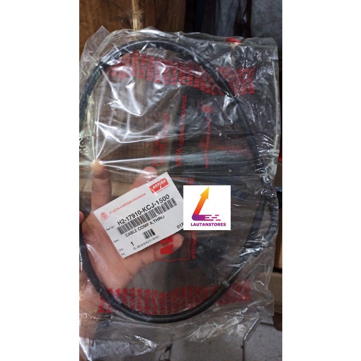 Kabel warna merah pada kiprok tiger sebagai jalur kabel positif yang dari dari aki. H2 17910 Kcj 1500 Aspira Kabel Gas A Atas Tiger Lama Shopee Indonesia