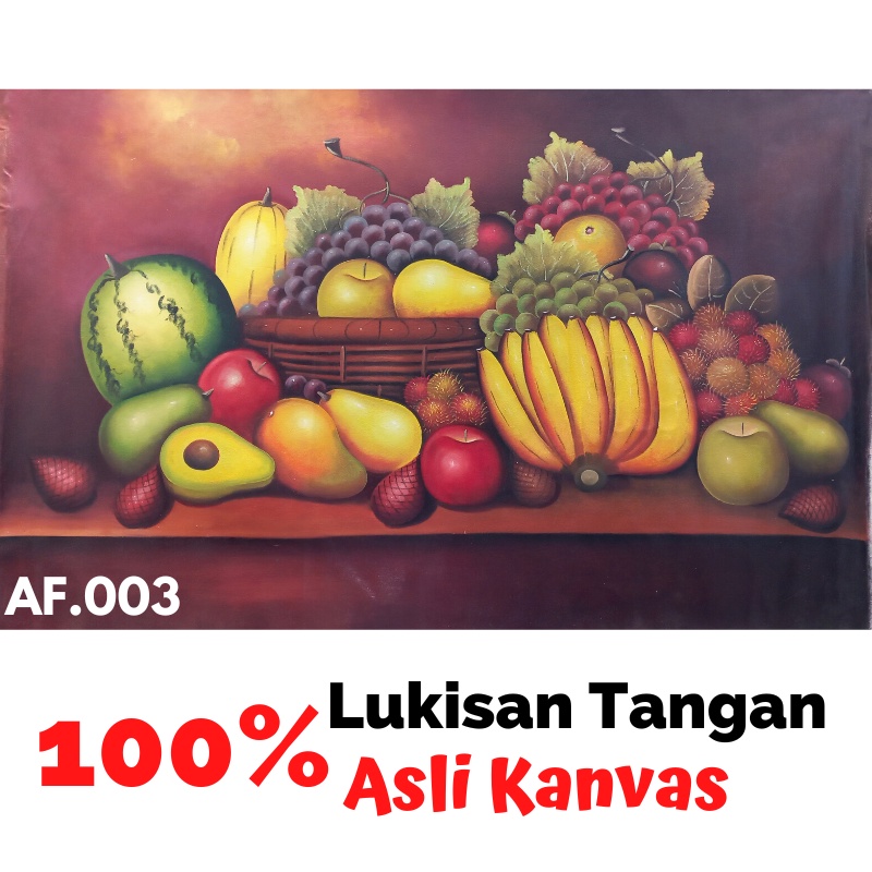 Gambar mewarna buah buahan tempatan. Jual Lukisan Buah Buahan Dekorasi Ruang Makan Pajangan Dinding Perlengkapan Rumah Indonesia Shopee Indonesia