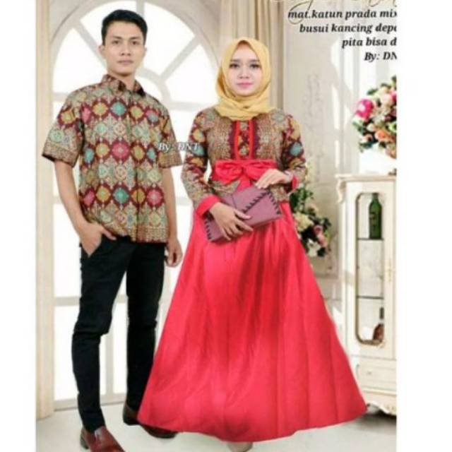 Brand sunriselabel,minus kebuka jahitan bawah tengah sedikit,selebihnya okeh. Jual PO SUPER JUMBO couple batik sarimbit gamis bigsize baju pasangan