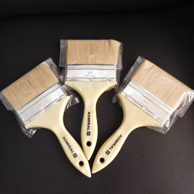 Jual Kuas cat tembok Admiral 4inch gagang plastik Indonesia|Shopee Indonesia