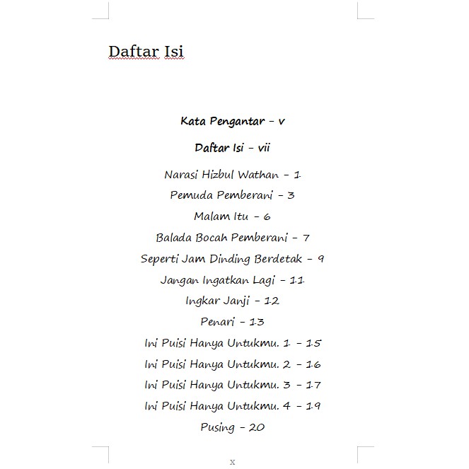 Selamat malam kau pujaan hati yang jauh di sana, pemilik segenap cinta dan berlaksa rasa, Buku Ontologi Puisi Cinta Perjuangan Shopee Indonesia