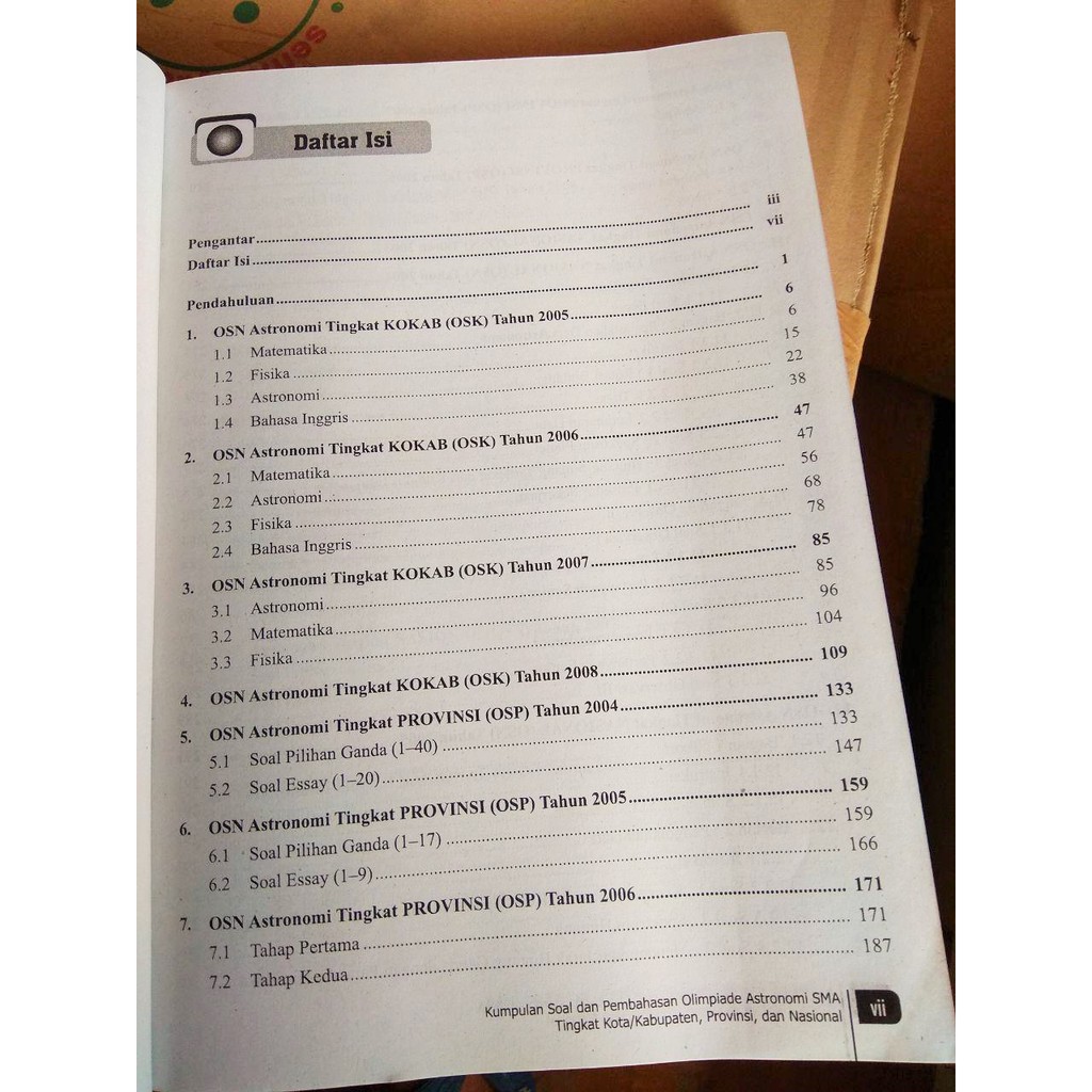Pembahasan soal ksn (osn) astronomi tingkat kab/kota 2020tips menaklukkan osk astronomi• kuasai materi fisika dan matematika yang saya tulis . Kumpulan Soal Dan Pembahasan Olimpiade Astronomi Sma Jilid 1 Shopee Indonesia