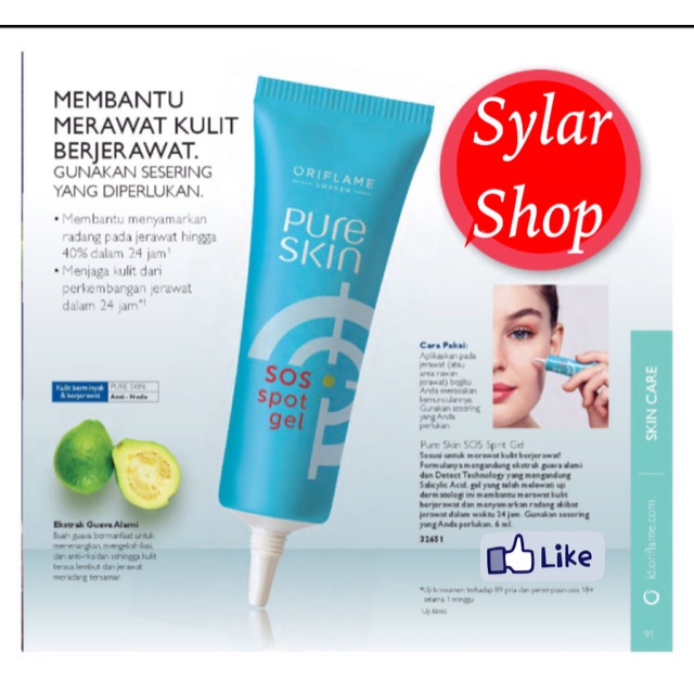Optimals adalah rangkaian produk skincare yang ditujukan untuk anda yang berusia 20 tahun ke . Jual Pure Skin Sos Spot Gel Indonesia Shopee Indonesia