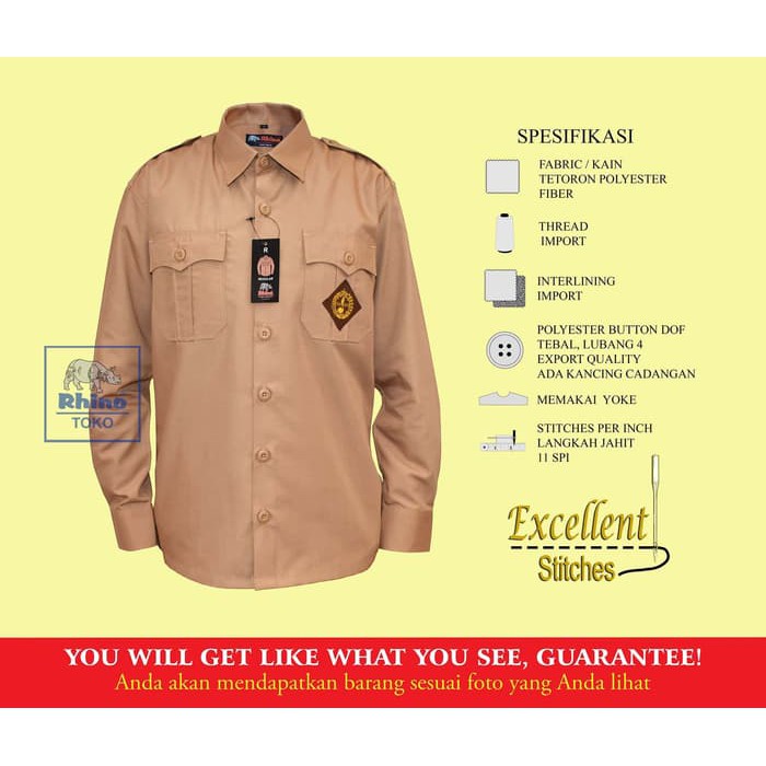 Jual TOP BGT !! RHINO SERAGAM PRAMUKA MUSLIM BAJU PENGGALANG PUTRA DAN  PUTRI -POTENSHA Indonesia|Shopee Indonesia
