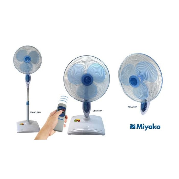 Skema kipas angin maspion, warna kabel kipas angin cosmos,. Kipas Angin 3in1 Remot Miyako Tjr 101 Stand Fan Miyako Remote Tjr101 Shopee Indonesia