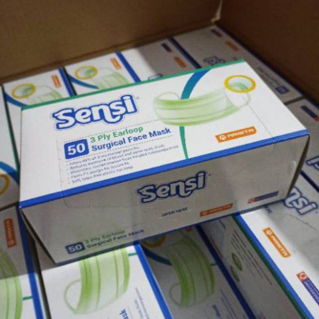 Sensi selaku produsen masker menjual produk mereka dengan. Jual Distributor Masker Sensi Tangerang Harga Terbaik November 2021 Shopee Indonesia