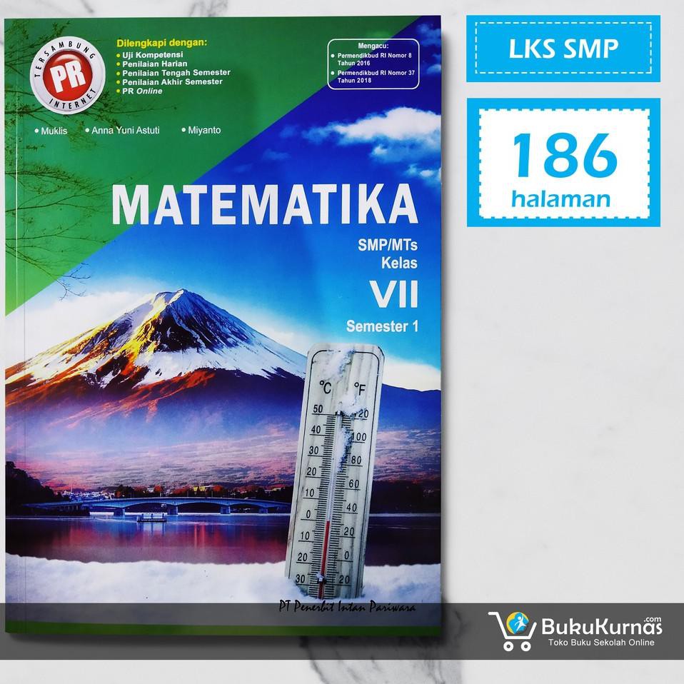 Buku Lks Matematika Smp Kelas 7 Semester 1 K13 Intan Pariwara Kode 42 Indonesia 