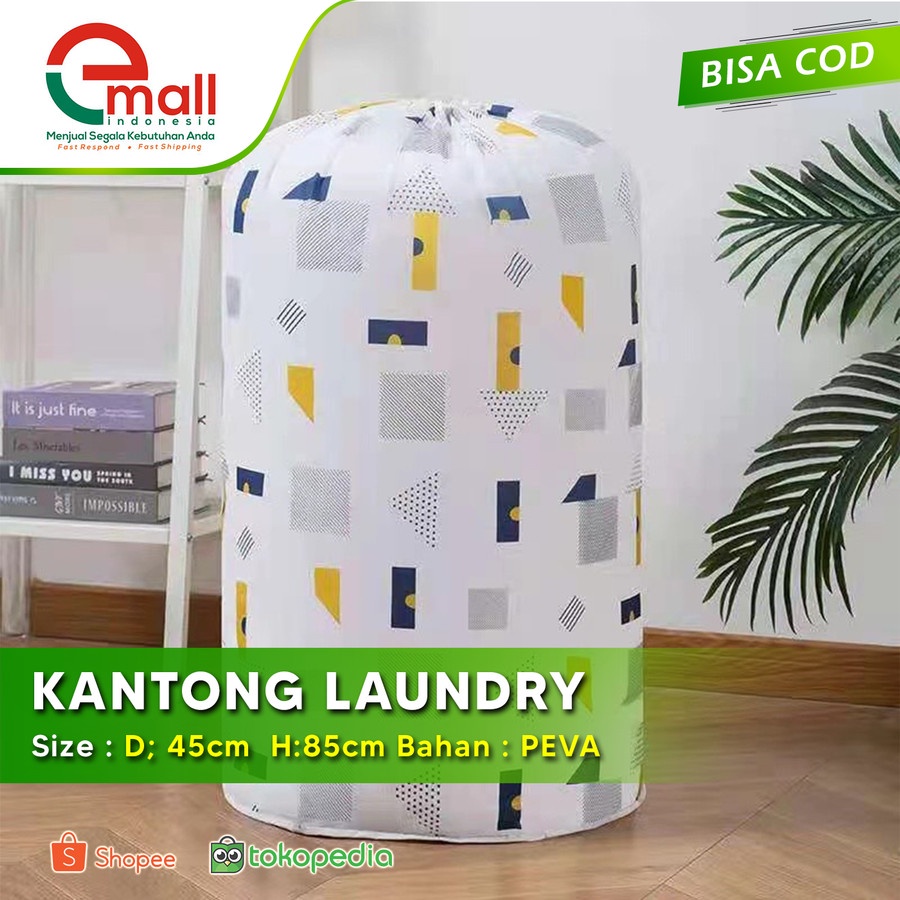 KANTONG LAUNDRY / TAS BED COVER / TAS SELIMUT KAPASITAS BESAR 85CM | Shopee  Indonesia