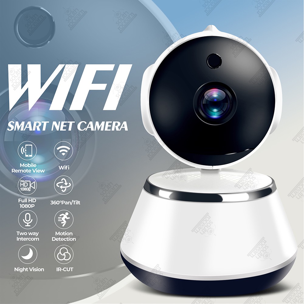 Ip camera wifi v380 hd 720p two way talk wireless cam webcam ipcam kamera cctv . Jual Cctv Wifi Ip Camera V380 Wireless Security Home Network Night Vision Smart Indoor Baby Monitor Indonesia Shopee Indonesia