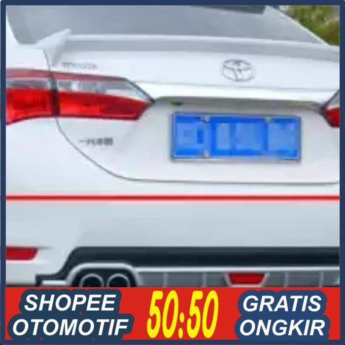 deffuser spoiler toyota corolla new alpha car accessories terlaris shopee indonesia on what is another name for a spoiler on a car