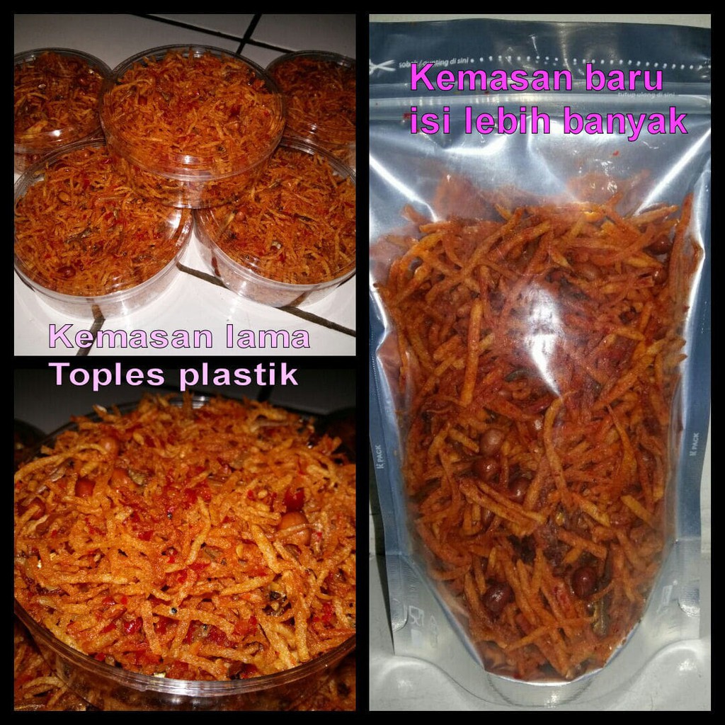It has spread across indonesian cuisine to the cuisines of neighbouring southeast asian countries such as malaysia, singapore, brunei and the philippines. Diskon Sambal Goreng Kentang Teri Medan Kacang Harga Terbaik Shopee Indonesia