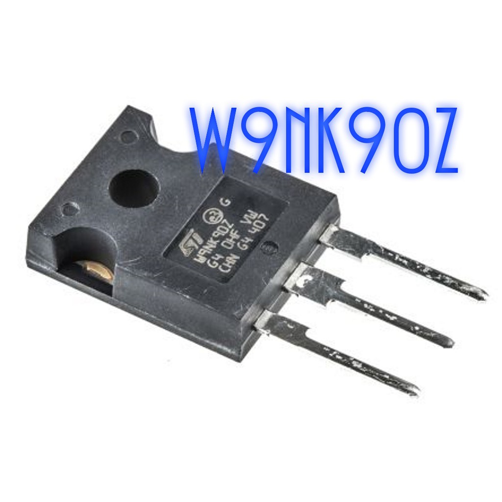 Stw9nk90z W9nk90z N Channel 900v 1 1 Ohm 8a Zener Protected Supermesh Mosfet To 247