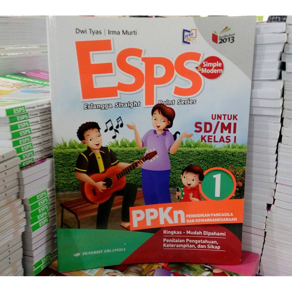 Sumber belajar untuk bahan pembelajaran kali ini adalah buku tematik kelas 1 sd/mi kurikulum 2013 tema 2 edisi revisi 2017 terbitan . Esps Ppkn Kelas 1 Sd Mi Kurikulum 2013 Revisi Erlangga Shopee Indonesia