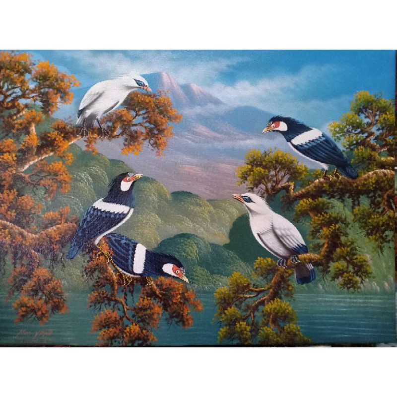 Jual Lukisan Burung Indonesia|Shopee Indonesia 800_X_800_jpg