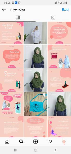 Jasa Desain Logo Feed Instagram Konten Olshop Biar Menarik Shopee Indonesia