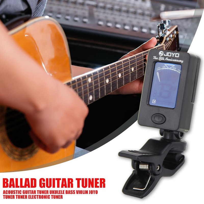 Jual JOYO Tuner Gitar Rotatable 360 Degree JT-01 Guitar Tuner Clip-On  Digital Chromatic Penyetam Setting Suara Gitar Bass Biola Violin Ukulele  Klip LCD Screen Akustik Acoustik Pengaturan Nada Profesional Stem Alat Musik