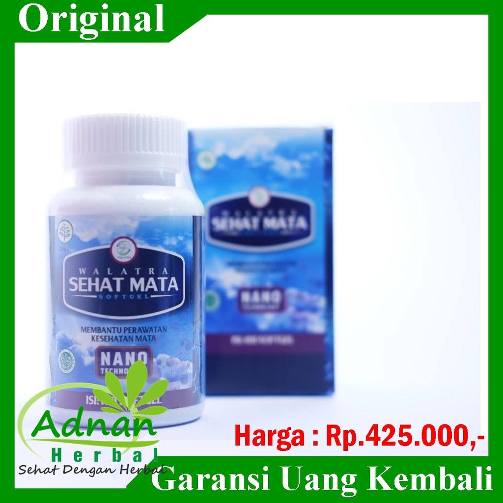 Obat Mata Akibat Las Listrik Walatra Sehat Mata Softgel Shopee