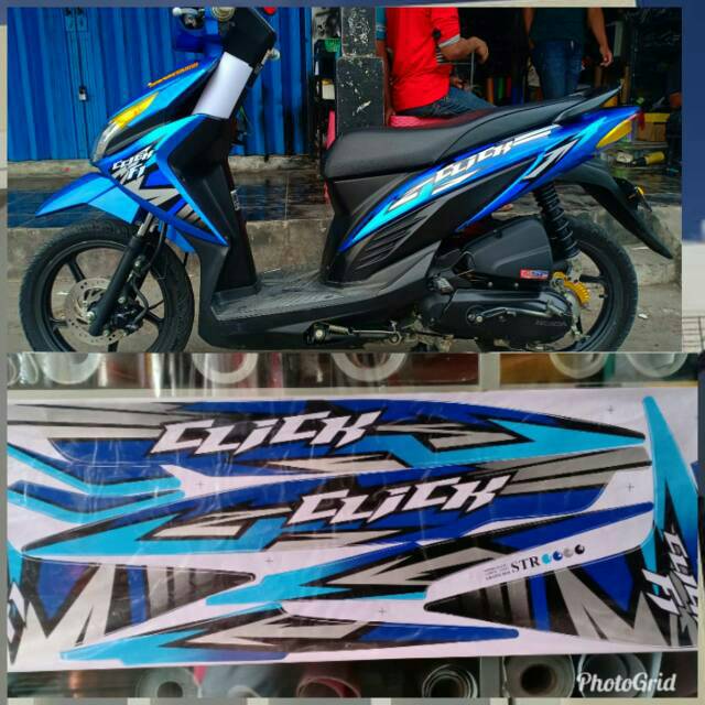 ∙ promo pengguna baru ∙ kurir instan ∙ bebas ongkir ∙ cicilan . Striping Stiker Lis Variasi Honda Vario 110 Fi Led 2014 2019 Click Thailand Shopee Indonesia