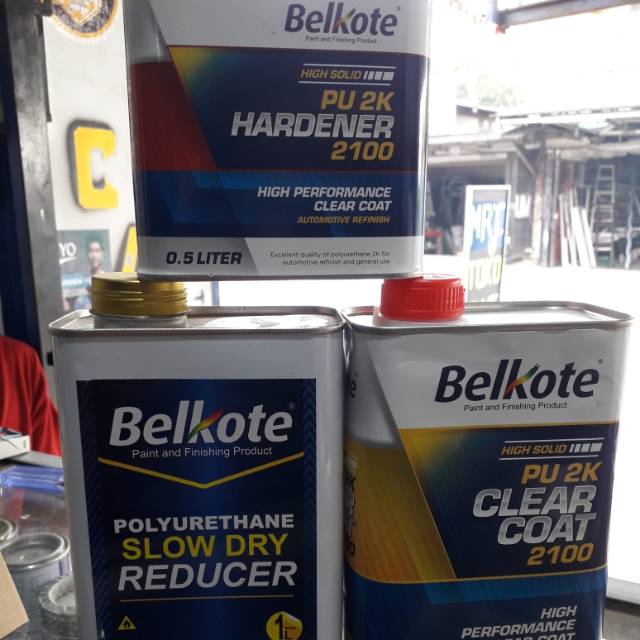 Bandingkan harga belkote pu 2k clear coat belkote 8200 gloss pernis anti gores. Clear Belkote 2100 Hs Plus Thiner Belkote Shopee Indonesia