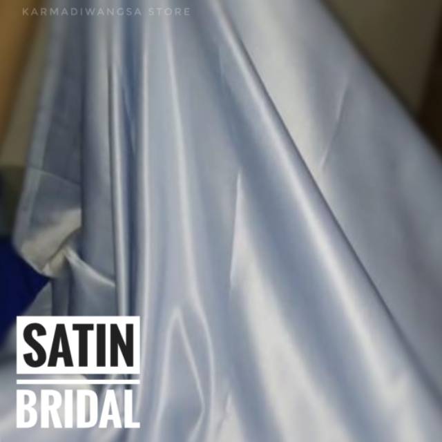 KAIN SATIN BRIDAL - BAHAN KAIN SATIN BRIDAL BAHAN PREMIUM KAIN WANITA |  Shopee Indonesia