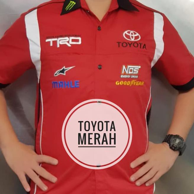 Jual Qe8L Baju Seragam Otomotif Toyota Baju Komunitas Moto Gp Kemeja Bordir  F1 Byfb Indonesia|Shopee Indonesia