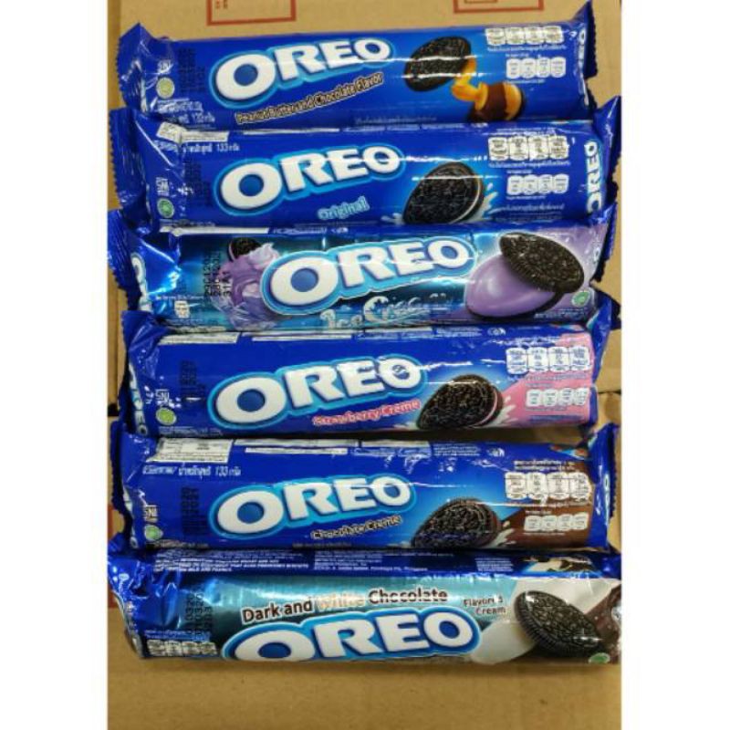 5 contoh iklan oreo dalam bahasa inggris beserta artinya contohtext. Biskuit Oreo Roll Aneka Rasa Coklat Stawberry Vanilla Blueberry Iced Cream Cookies Enak Murah Shopee Indonesia