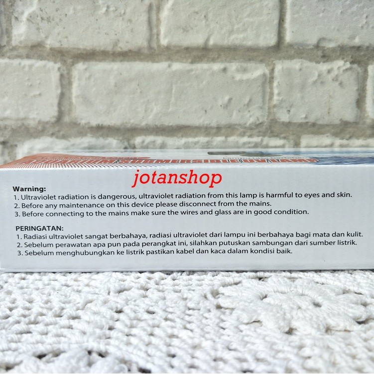 Jual Lampu celup UV HIKARI 7 9 watt ultra violet submersible lamp aquarium  aquascape Indonesia|Shopee Indonesia