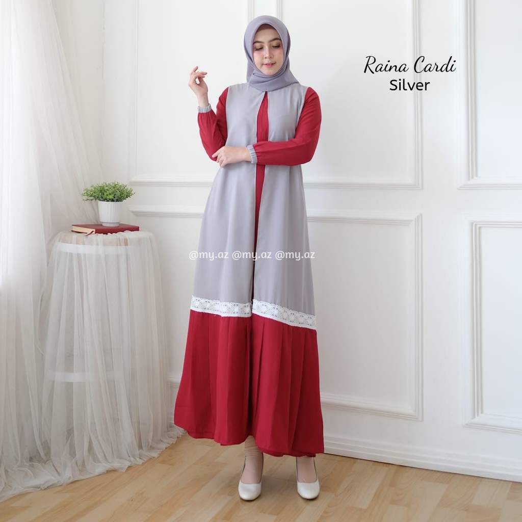 Raina Cardi Gamis Cardi Gamis Dewasa Gamis Remaja Gamis