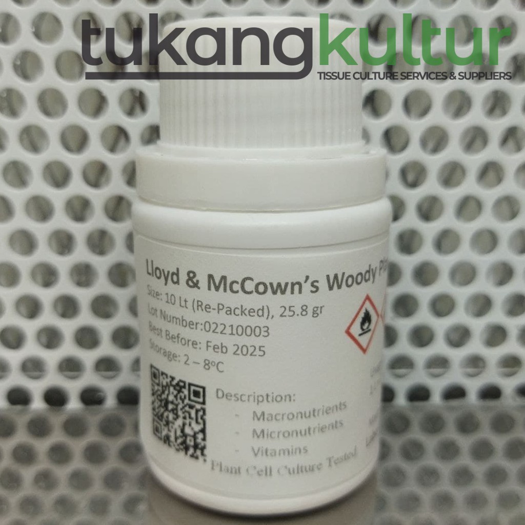 10 Liter - Media Kultur Jaringan Tanaman Kayu - WPM ( Woody Plants Medium)  | Shopee Indonesia