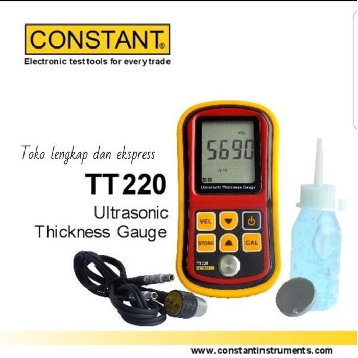 Beli alat ukur ketebalan terbaik harga murah january 2022 terbaru di tokopedia! Jual Constant Tt220 Ultrasonic Thickness Gauge Tt 220 Alat Ukur Ketebalan Plat Pelat Logam Besi Digital Indonesia Shopee Indonesia