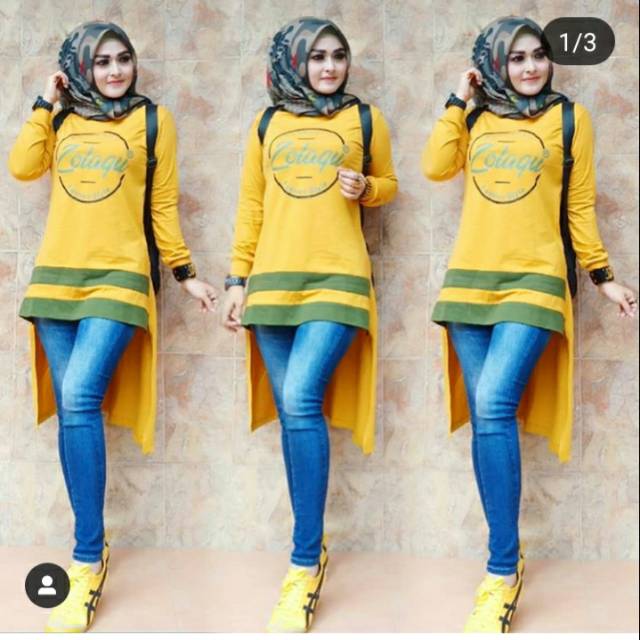 Baju Tunik Zolaqu Tunik Zolaqu Bestseller Tunik Atasan Wanita
