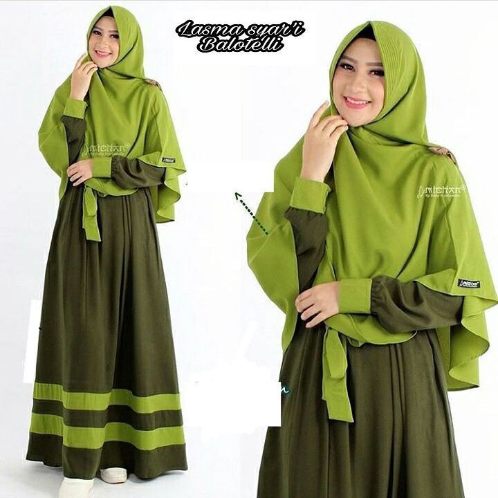 Trendy Gamis Monalisa Wolfis Woolpeach Maple Akasia Gold Murah