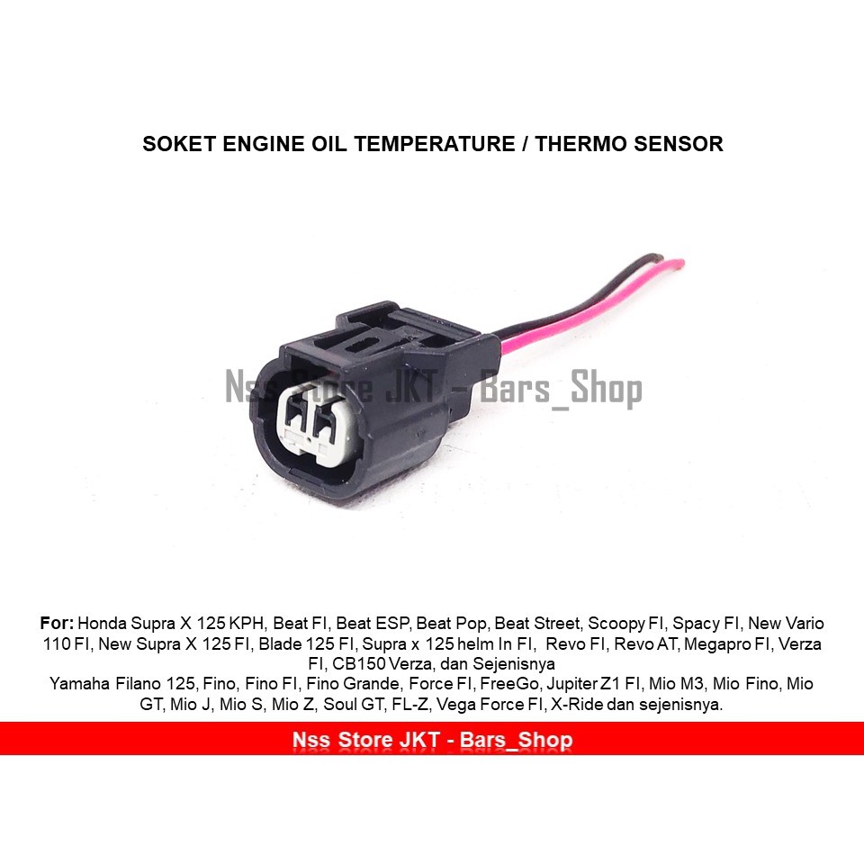 18/9/2013 · kabel kuning di soket regulator beat fi terhubung ke jalur kabel hitam (cari aja kabel warna hitam di seputaran kabel bodi beat fi, itu pasti jalur output kontak) diposting oleh unknown di 08.08. Soket Sensor Suhu Oli Eot Supra X 125 Revo Beat Spacy Scoopy Blade Vario 110 Fi Megapro Verza Mio Shopee Indonesia