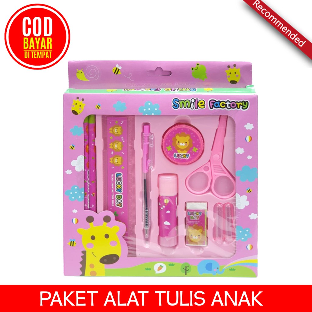 ∙ promo pengguna baru ∙ kurir instan ∙ bebas ongkir ∙ cicilan 0%. Cod Aldabella Peralatan Tulis Set Sekolah Anak Anak Perlengkapan Sekolah 2019 Shopee Indonesia