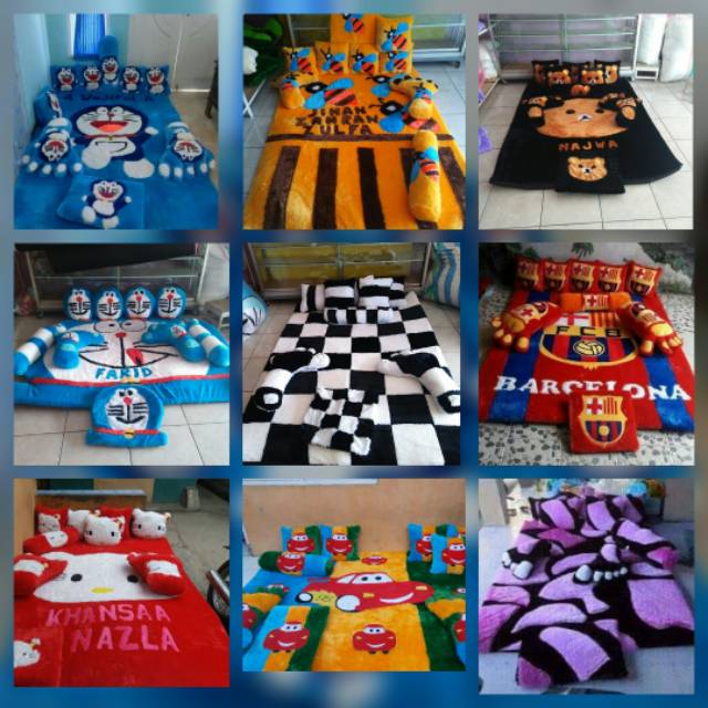 Karpet karakter chanel, karpet karakter channel, karpet karakter car, . Karpet Karakter Set Biasa Set Standar Murah Bisa Pilih Motif Dan Warna Shopee Indonesia
