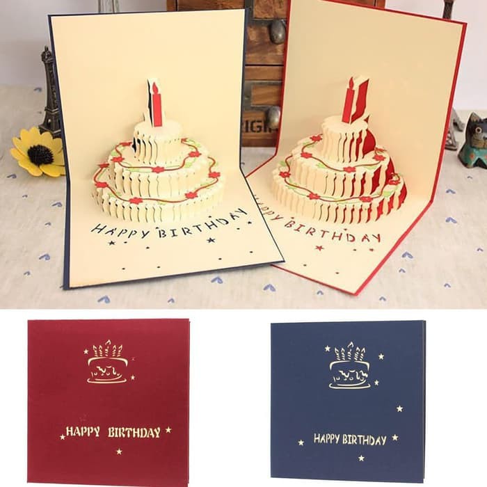 Faq gif selamat ulang tahun · buka situs web gifgif dan pilih select tambahkan teks ke gif. Kartu Pop Up Happy Birthday Selamat Ulang Tahun Gift Kado Unik Ucapan Hbd Gift Card Shopee Indonesia