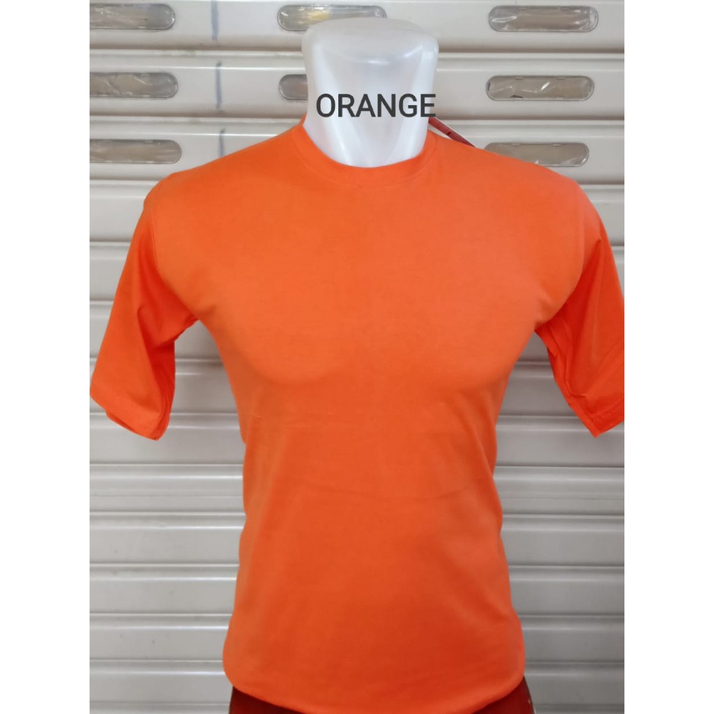 Kamu tampak luar biasa serta sangat nyata. Kaos Polos Oren Murah Kaos Polos Orange Pendek Murah Tshirt Polos Oren Combed 30s Size S Xl Shopee Indonesia