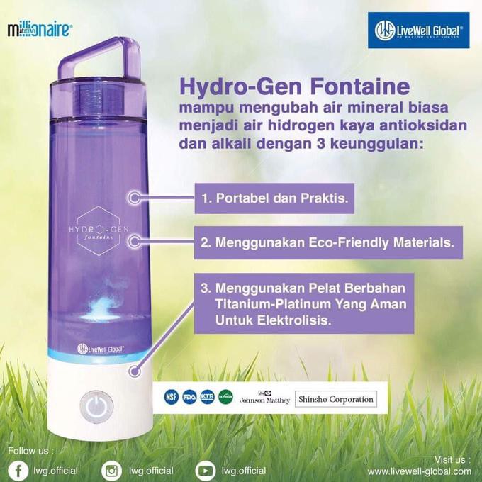 Learn how an air handler works. Jual Lwg Hydrogen Fontaine Alat Pengubah Air Hidrogen Alkali Indonesia Shopee Indonesia
