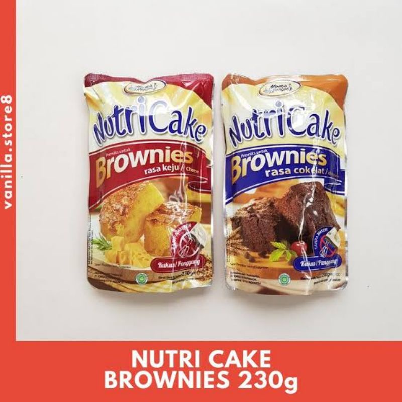 Beli nutrijell nutricake brownies coklat 230 g terbaru april 2022. Jual Nutricake Brownies 230gr Tanpa Mixer Indonesia Shopee Indonesia