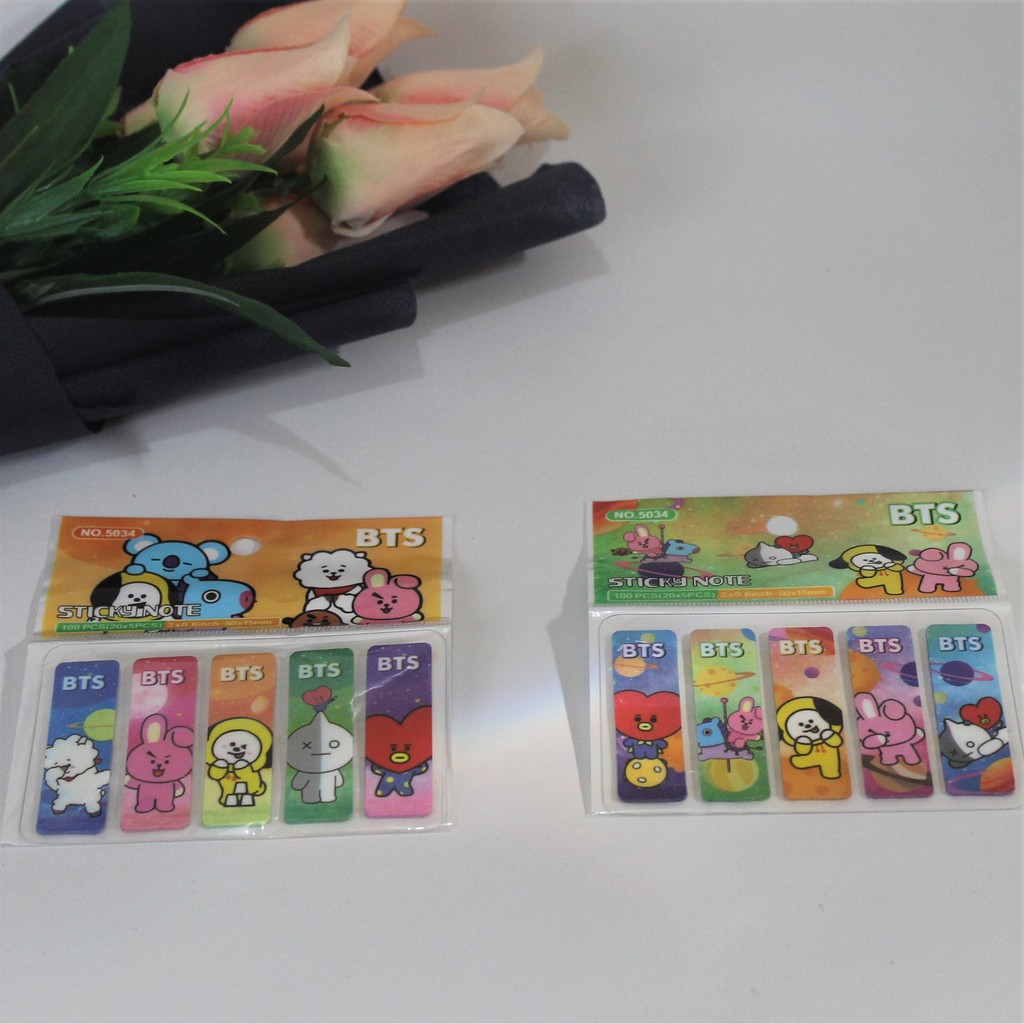 Pembatas buku magnet hologram bts bt21 kpop bangtan army murah. Sticky Notes Bts Bt21 Pembatas Buku Kpop Bts Sticker Pembatas Buku Bt21 Shopee Indonesia