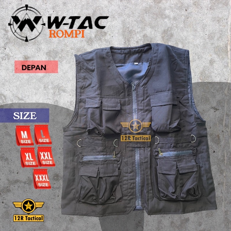 Jual VEST JACKET - VEST ROMPI - ROMPI CAESAR - ROMPI LAPANGAN  Indonesia|Shopee Indonesia