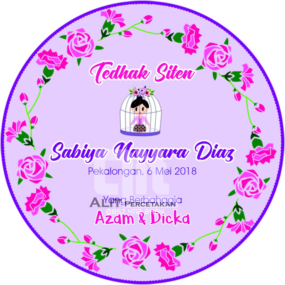 Handuk 50 x 100 bordir + kemas tile; 20+ New For Baground Tedak Siten - Moderation is The Key