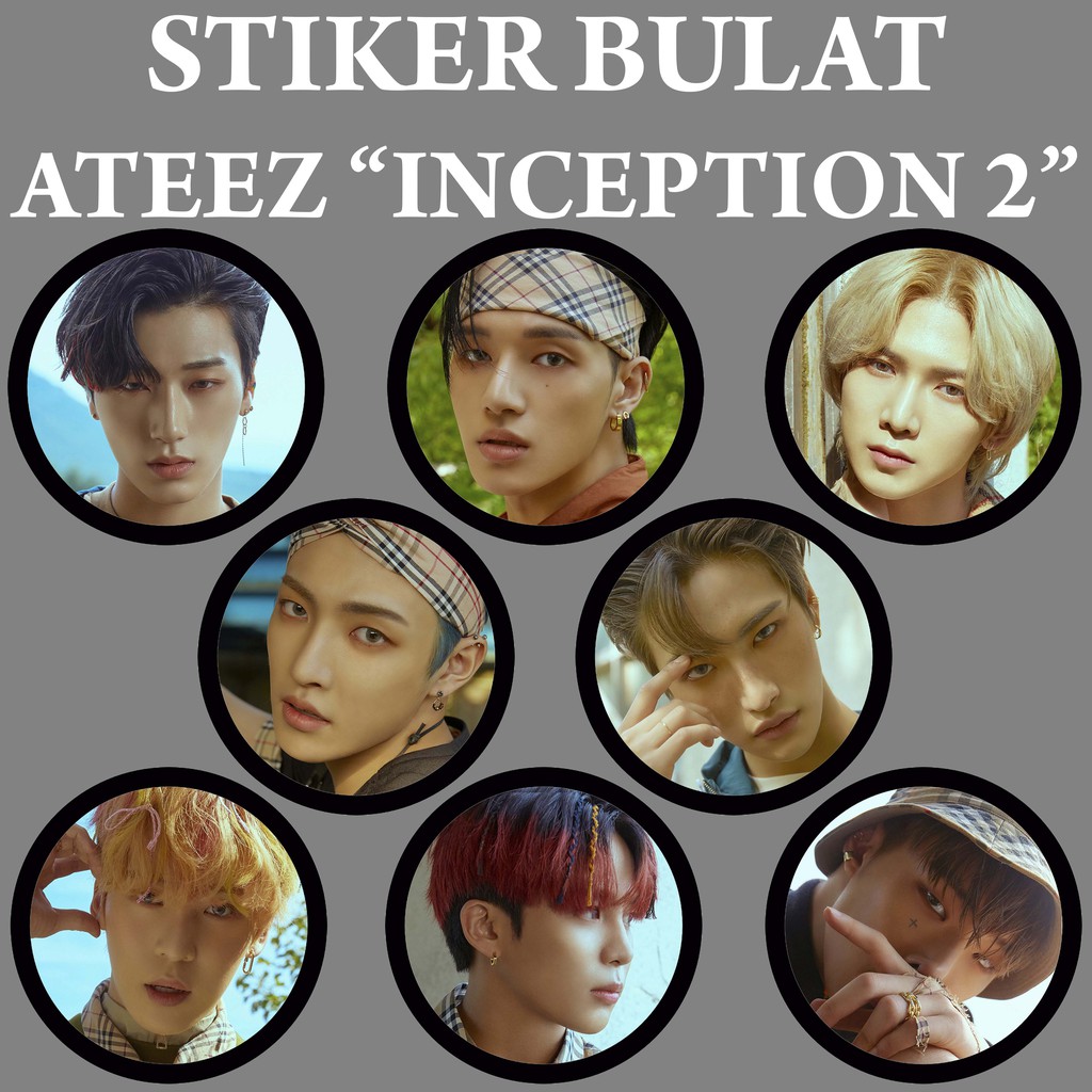 6pm (kst)▷ listen on spotify: Ready Stock Bulat Stiker Ateez Inception 1 Dan Inception 2 Kpop Murah Shopee Indonesia