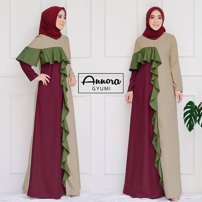 Gamis Remaja Souljah Maxy Terbuat Dari Bahan Yang Nyaman Dipakai