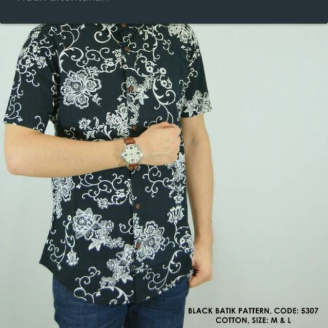 See more ideas about bunga, batik, art. Kemeja Corak Batik Bunga Shopee Indonesia