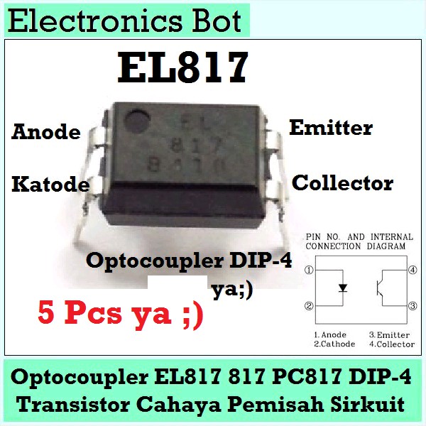 Jual Nec 2561 Nec2561 Ps2561 1 Optocoupler Kab Tangerang Indotechmall Komponen ini umumnya jarang terjadi kerusakan terkecuali oleh sebab lain misalnya kesalahan manusia atau mungkin terkena arus lebih dalam hal ini petir.