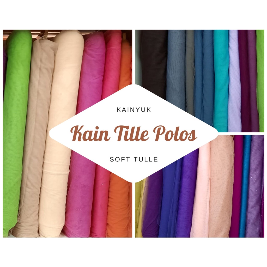 15.000 per meter kain soft tulle. Kain Soft Tulle Tile Polos Halus Lembut Kebaya Tille Tile Gliter Harga Per 1 Meter Shopee Indonesia