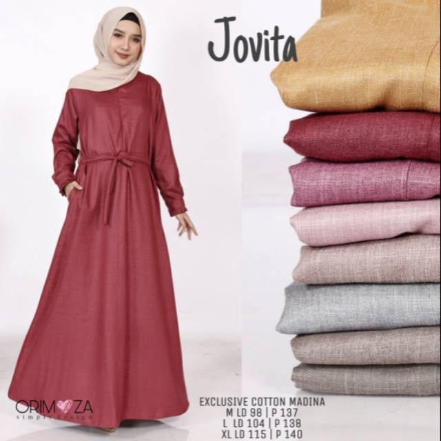 Gamis Katun Ruffle Madina By Zanuba Hijab Shopee Indonesia